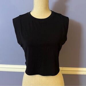 Lorna Jane Black Crop Top
